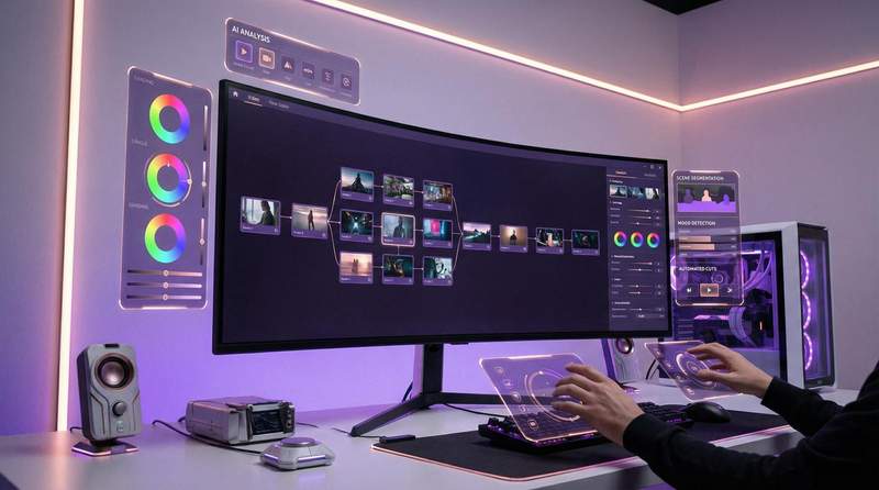 每日大赛 AI视频剪辑工作室